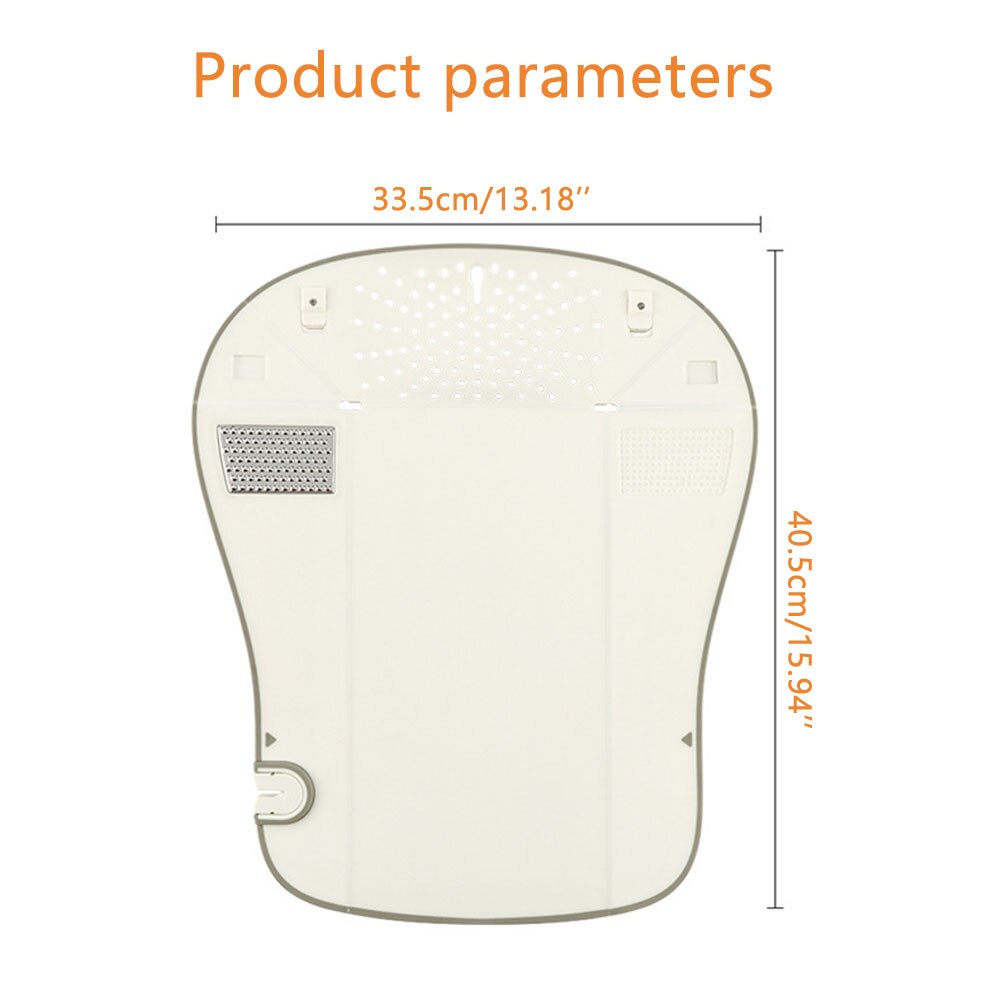 Foldable Cutting Board Multifunctional 6 in 1 Durable Kitchen Strainer/Board Collapsible Easy to Clean Chopping Board MAZI888