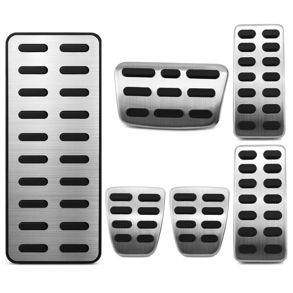 Car Fuel Brake Rest Foot Pedals Auto Pedal Cover for Hyundai Ix25 Creta Accent Verna Solaris for Kia K2 Rio Soul KX3 Accessories