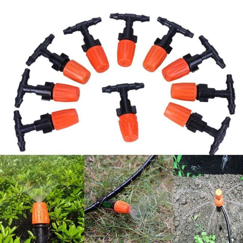 20Stck Auto Timer Mikro Tropf Bewässerung System Anlage Selbst Bewässerung Einstellbare Zerstäubung Sprinkler Düsen Garten Werkzeug Mayitr