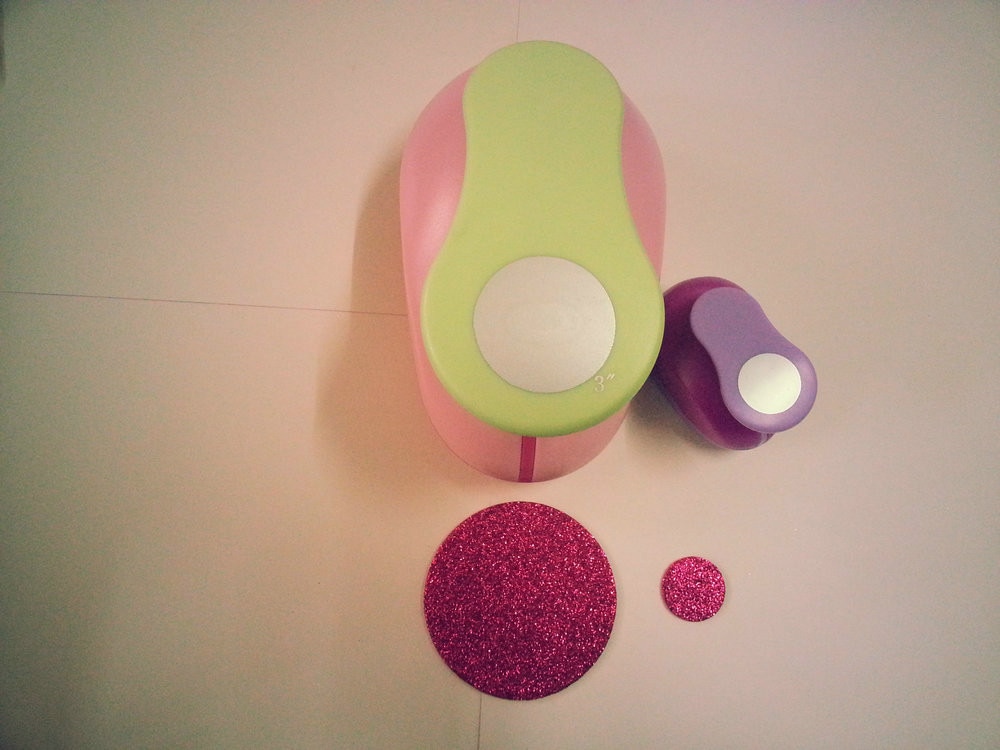 Ecohu Heart Punches For Paper Crafts, 1-Inch Across, Small Hole Heart Punch Cutter, Lever Punch, Heart Shape For Card Making, Scrapbooking, Diy Arts