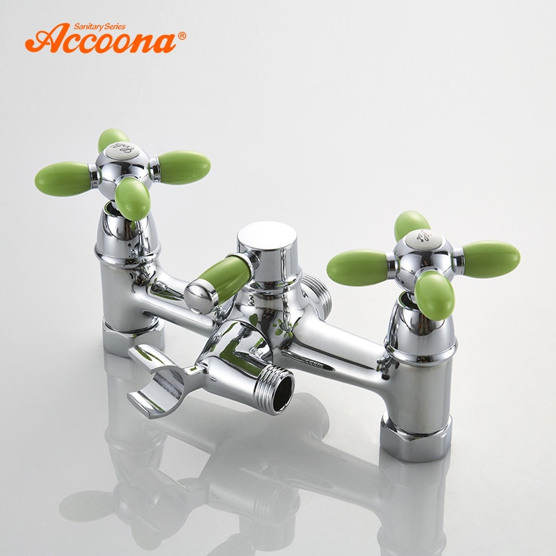 Accoona Schlecht Badewanne Wasserhahn Mischbatterie Mit Hand Spritzgerät Dusche Kopf Schlecht Wasserhähne Bunte Badezimmer Badewanne Armaturen A6482