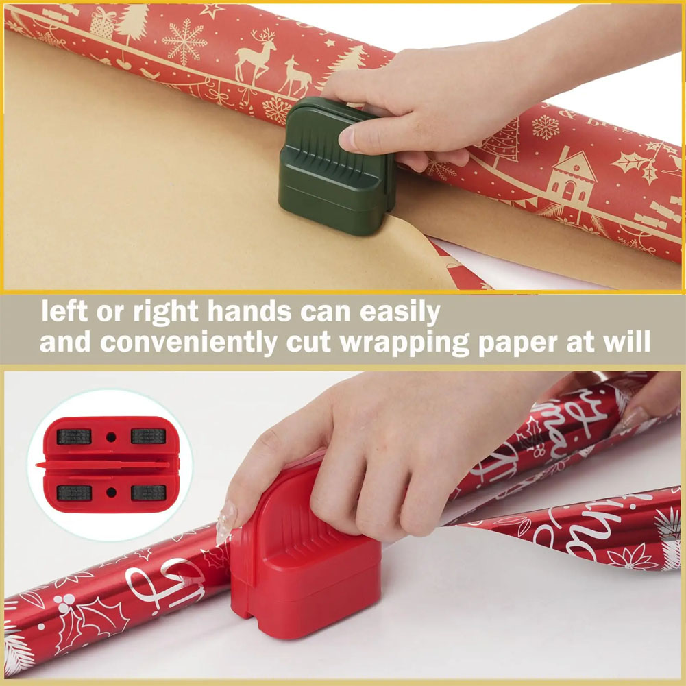 Cortador de papel para escribir, cortador de papel cilíndrico, trabajador de corte de papel para envolver de Navidad