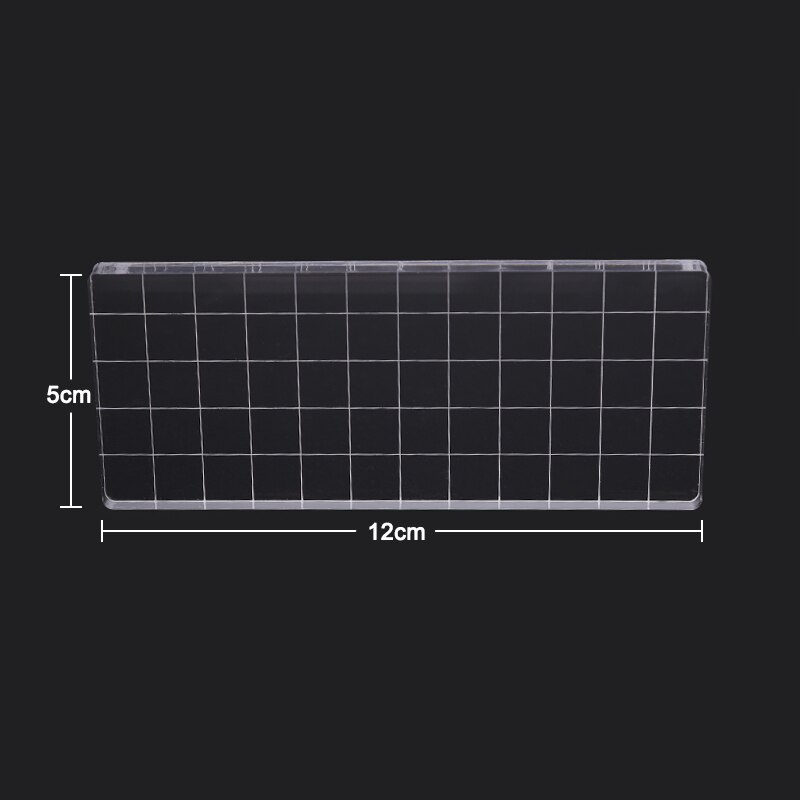 Klar akryl stempel blok høj gennemsigtighed akryl ... – Grandado