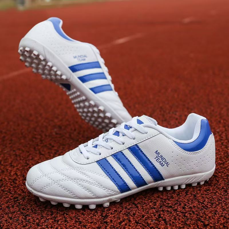 Professionelle Fußballschuhe für Kinder, Erwachsene, Grastraining, Sportschuhe, leichte, rutschfeste Nagelschuhe für Fußballfelder