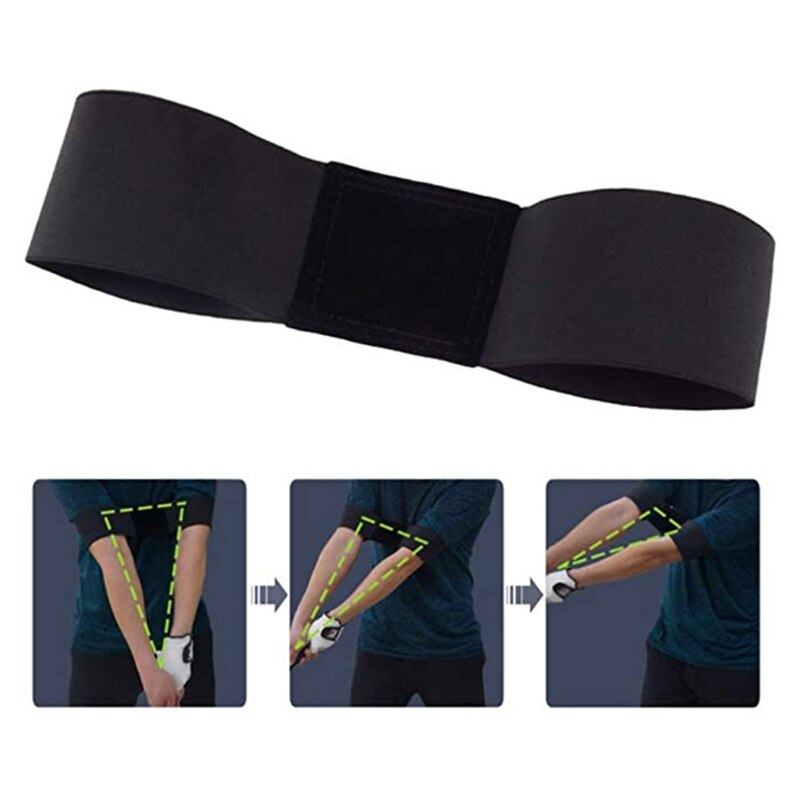 2Pcs Golf Swing Trainer Beginner Practicing Guide Gesture Alignment Training Aid Aids Correct Swing Trainer