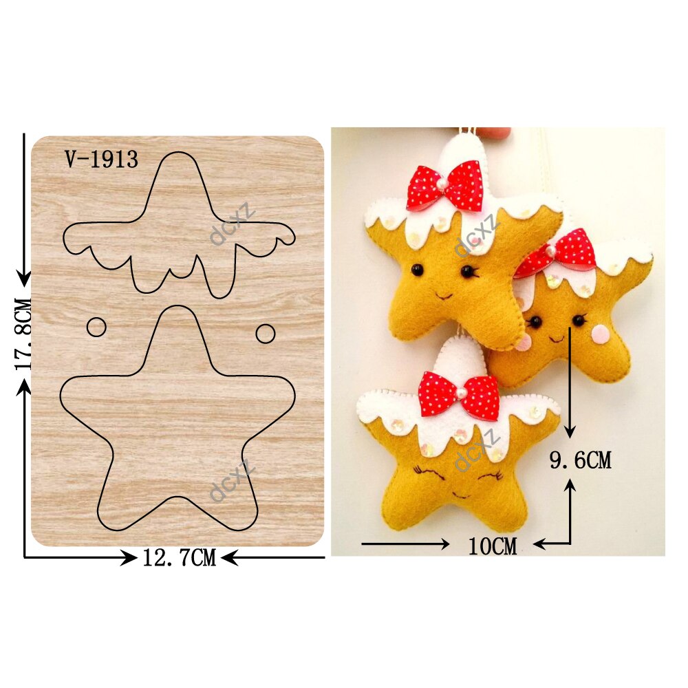 wooden dies cutting dies for scrapbooking Multiple sizes V-1911: V-1913