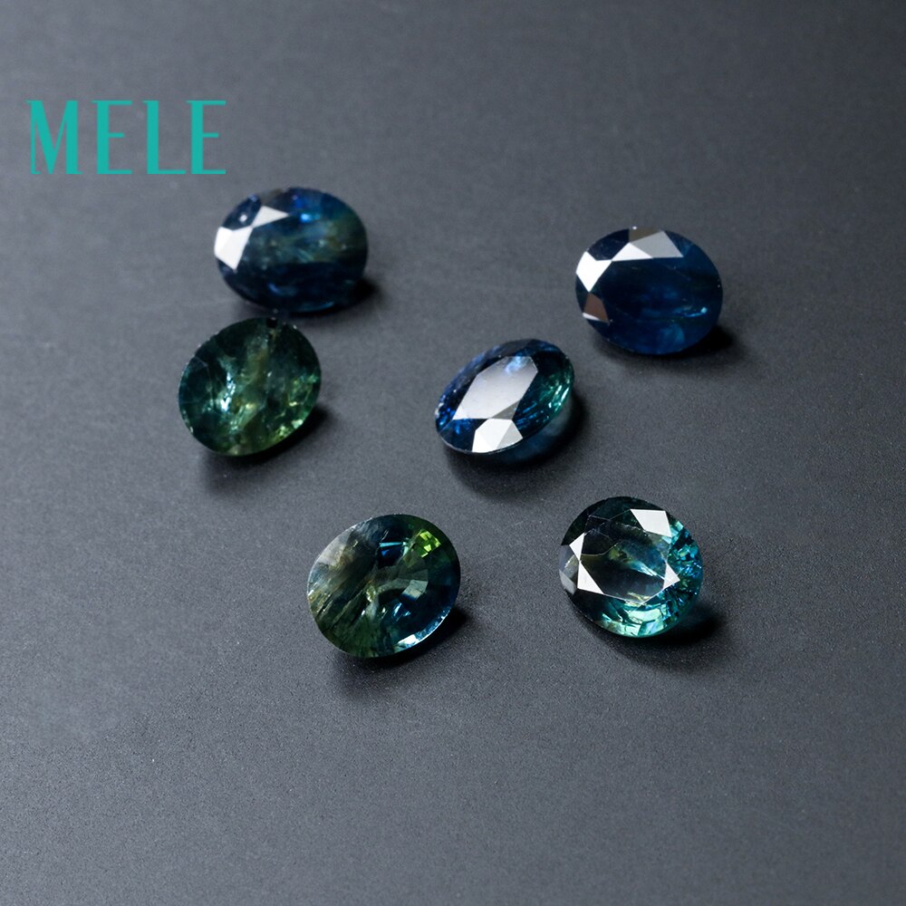 Natürliche Blaue Saphir verlieren edelstein für schmuck machen, 3*4-5*6mm Oval 0,3-0,8 ct 2p feine schmuck DIYstones mit Hoher