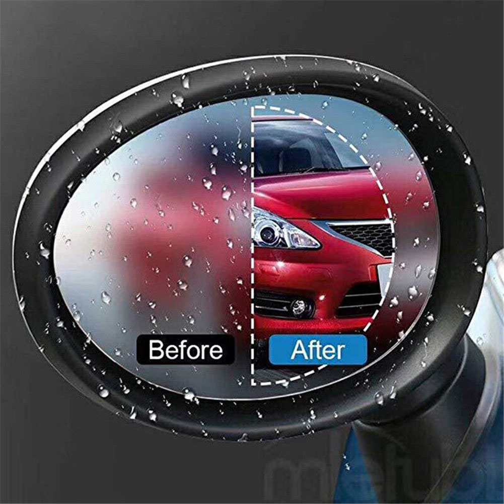 2 stk bil spejlfilm anti-tåge regntæt film vandtæt anti-mist nano belægning f-bedst