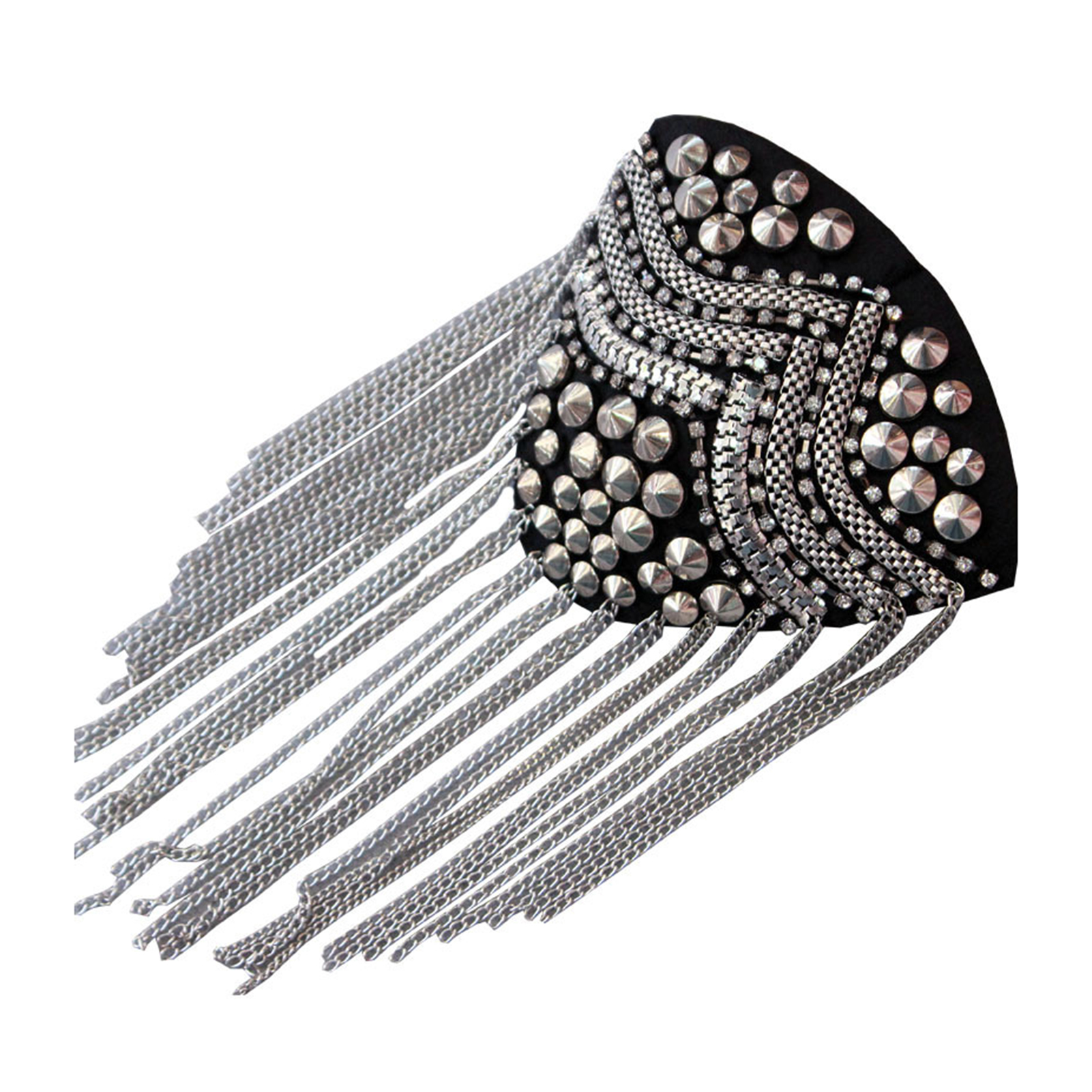 Jahrgang Schulter Brosche Zubehör Quasten Punk Schmuck Jahrgang Fransen Epaulette Schulter Abzeichen Kleidung Dekor