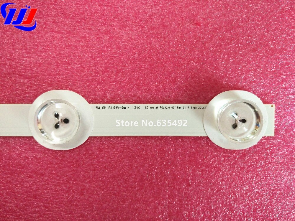 Led backlight scherm Voor LG 60 inch 60LA6200-CA P0LA2.0 Rev 1.0 1 stks = 8led