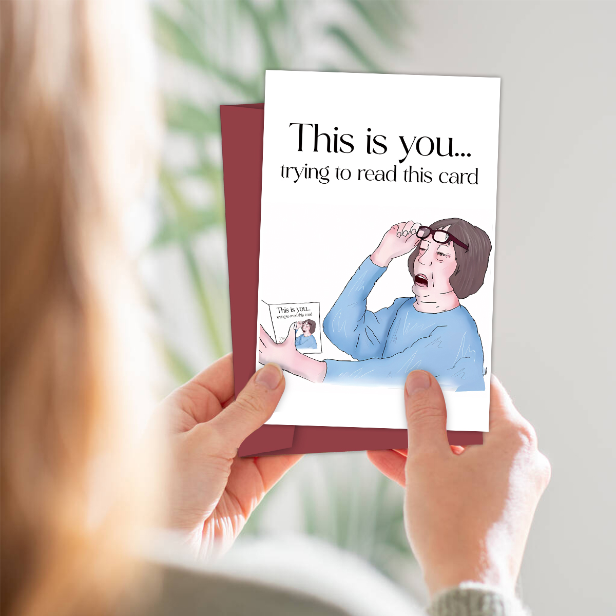 1 biglietto di compleanno divertente adatto per anziani, biglietto di auguri di compleanno per umore adatto per genitori anziani, biglietto regalo unico