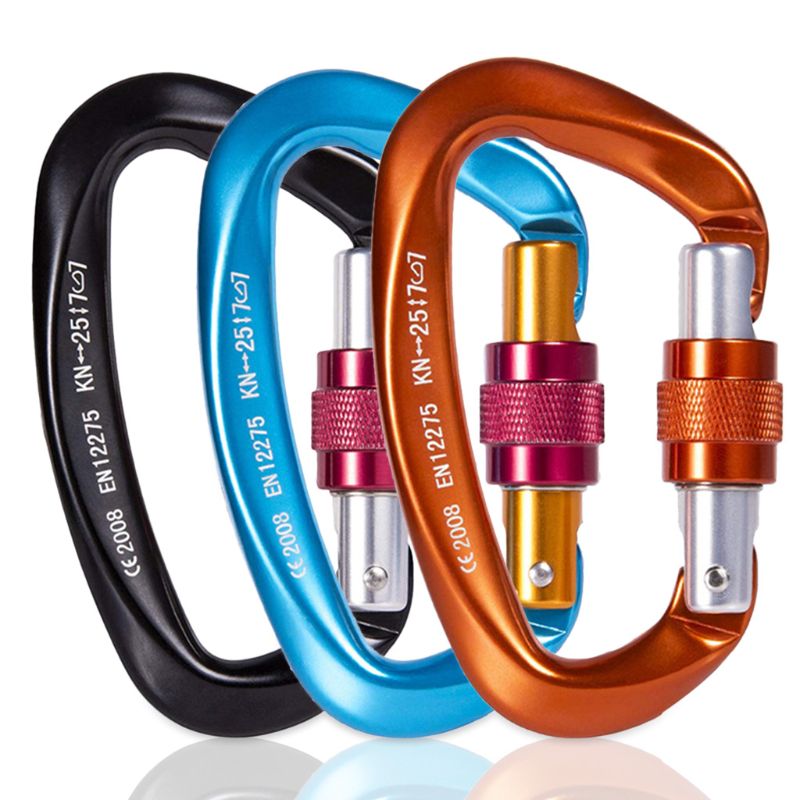 Professionele Klimmen Karabijnhaak 25KN Heavy Duty Sterke Haak Voor Rock Klimmen