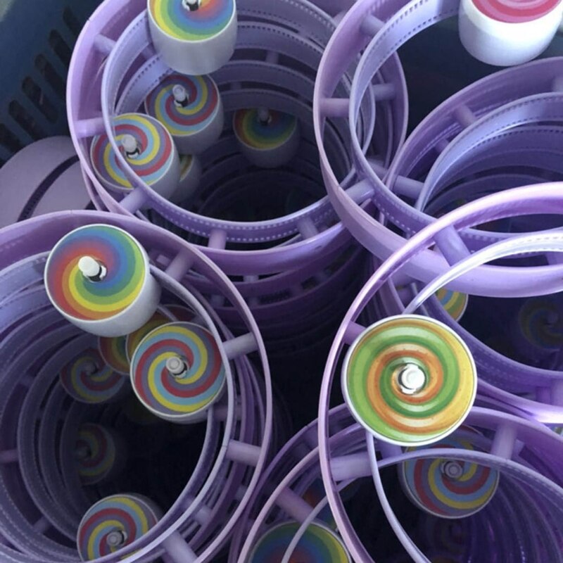 40JC Table Play Toy Plastic Track Slide Game Brain Training Portable Table Game Baby