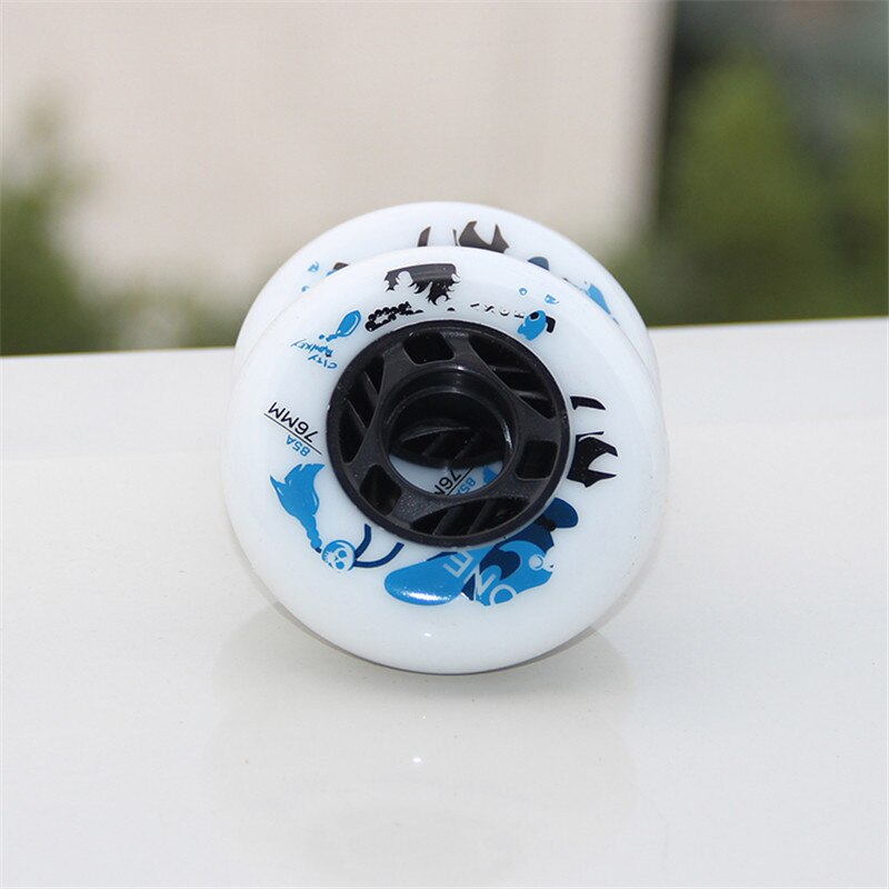 Original City Monkey 85A slalom y rodillo de frenado, rueda de patines en línea FSK universal multiusos, todo redondo [72mm 76mm 80mm]