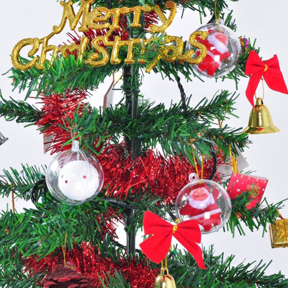 12 stuks kerstballen, hangende ballen ter decoratie (transparant)