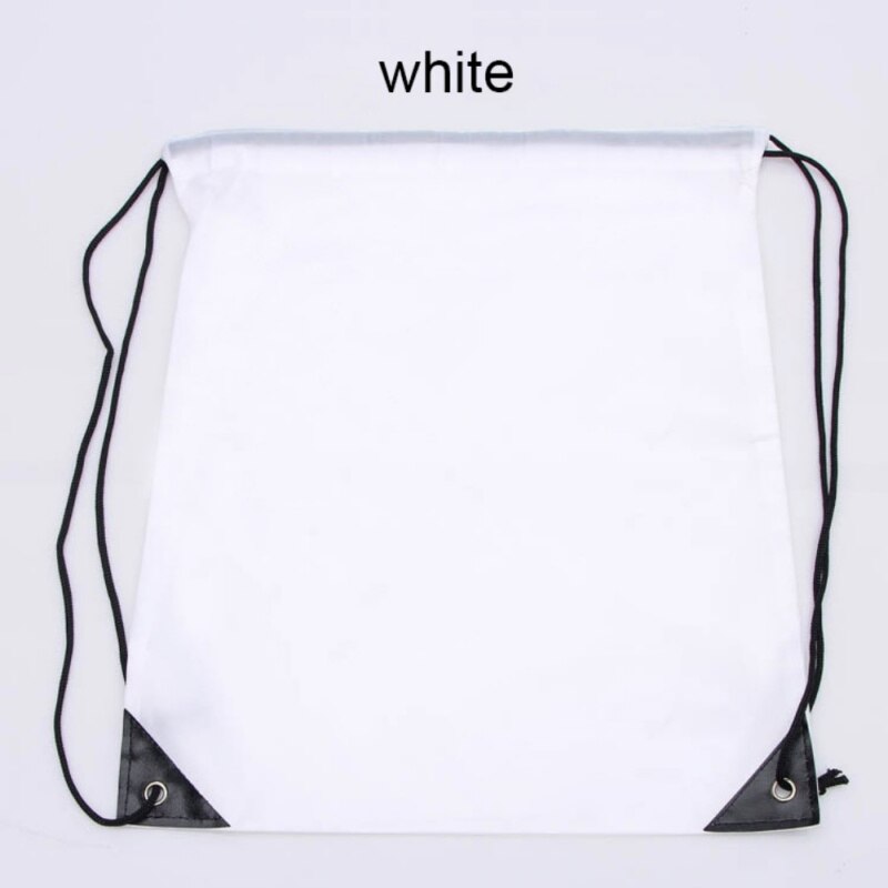 Premium School Drawstring Duffle Bag Sport Climbing Bike Gym Swim Dance Shoe Backpack Knapsack Racksack: W