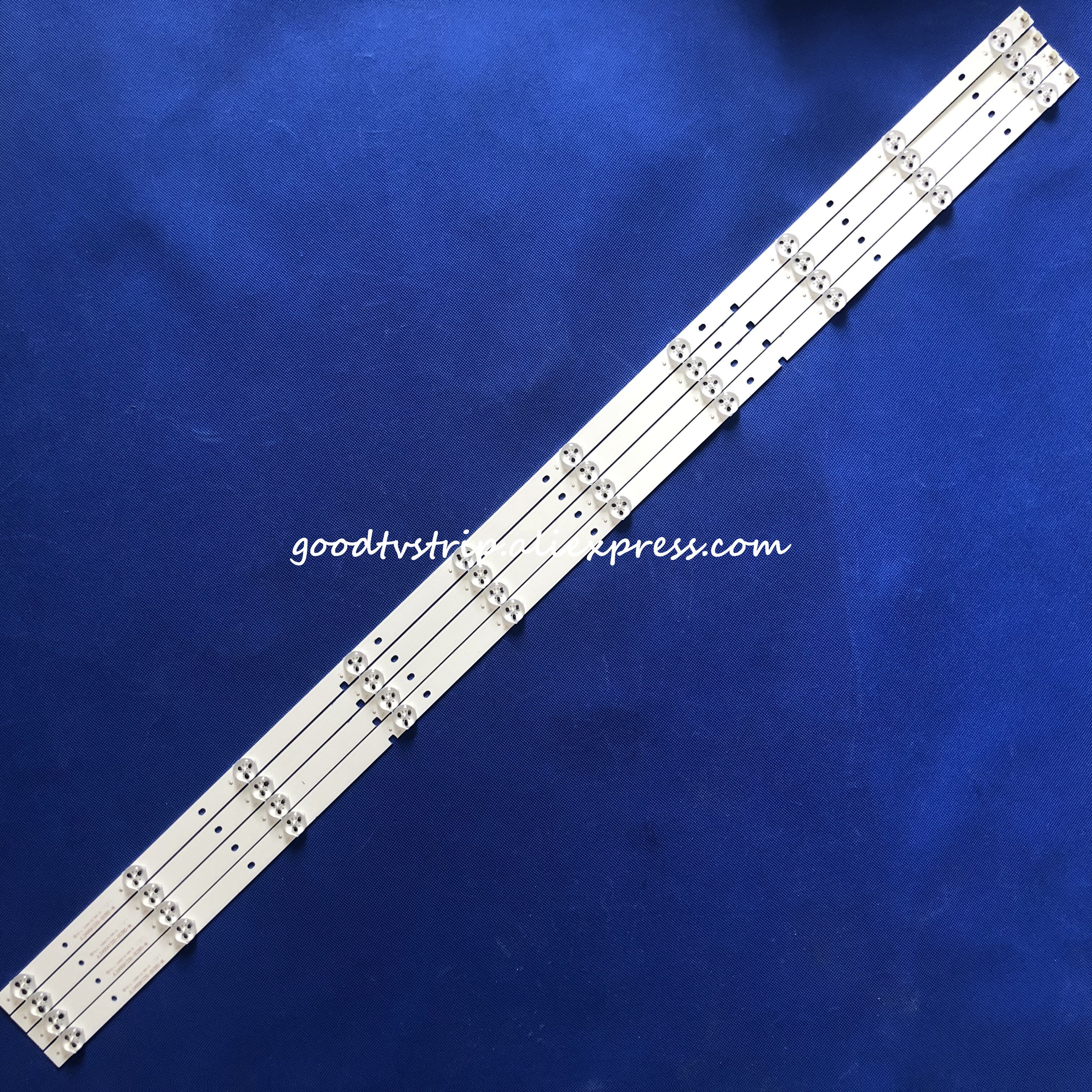 Tira de luces LED de retroiluminación, accesorio para televisor Hisense de 49 &quot;, H49M2600 H49M2100 JL.D490A1330-003BS-M LED49H2600 LED49K300U JHD490N2F81, 10 lámparas
