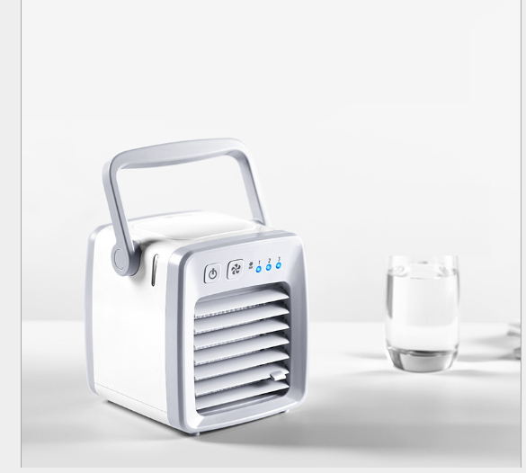 Mini Air Cooling Fan USB Reachargeable Portable Silent Three Level