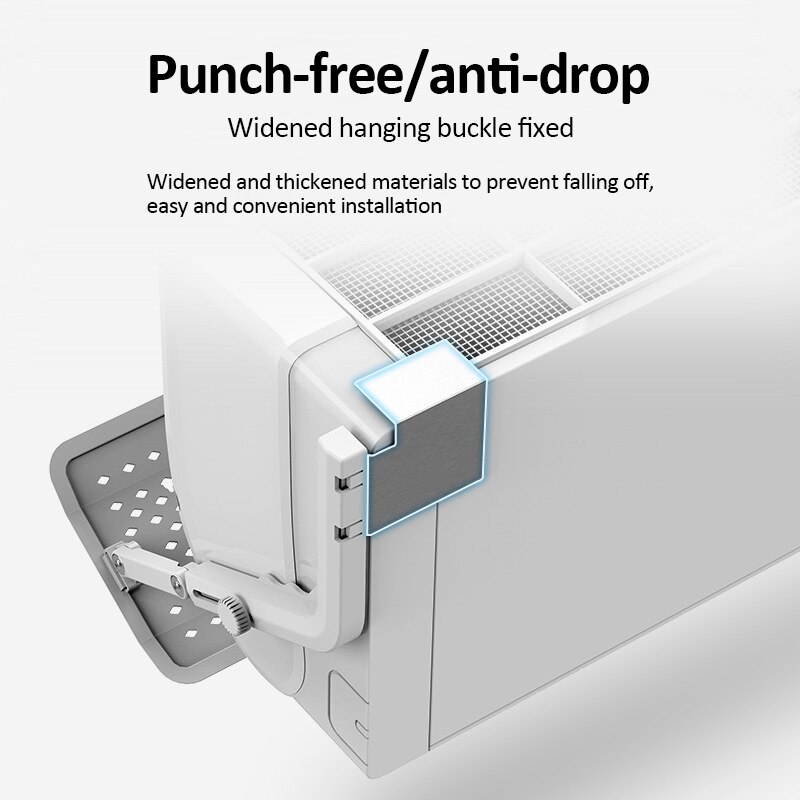 Adjustable Air Conditioning Cover Anti Direct Blowing Wind Deflector Scalable Air Conditioner Baffle Shield Windshield