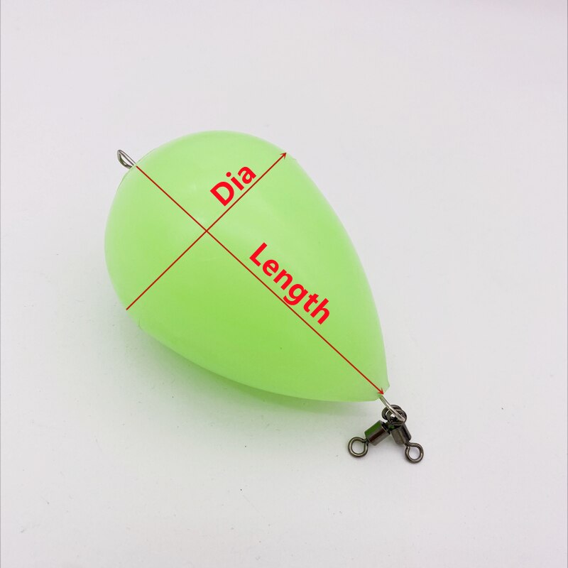 Egg Float Upward Luminous Bobber Float Fishing Float Help Thrower Long-distance Casting Bait