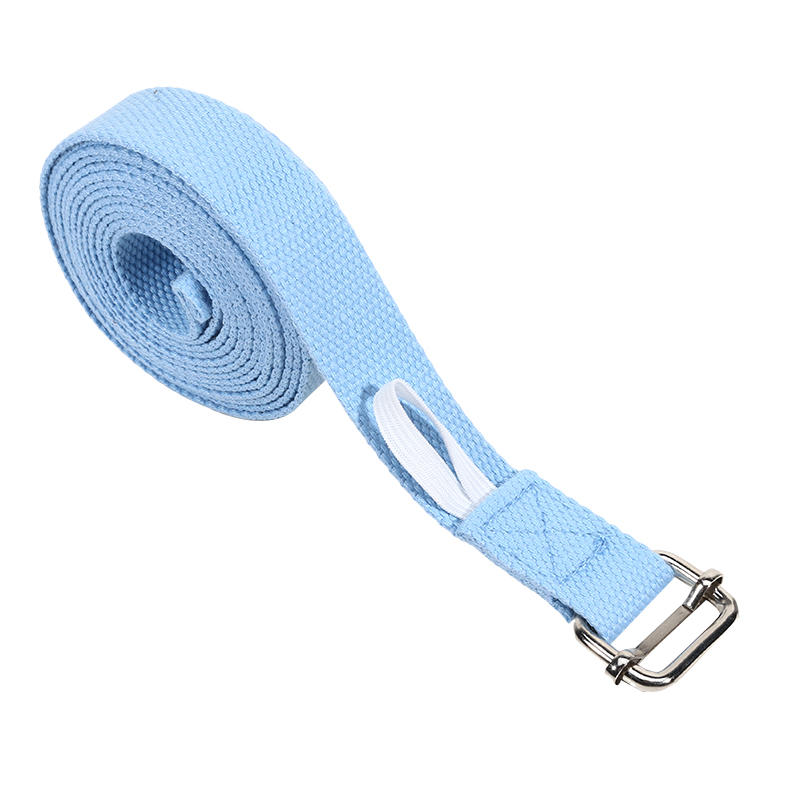 Curea de yoga pentru stretching | curea de yoga cu lungime reglabilă cu cataramă metalică, ideală pentru yoga, antrenament de flexibilitate pilates: Portocale