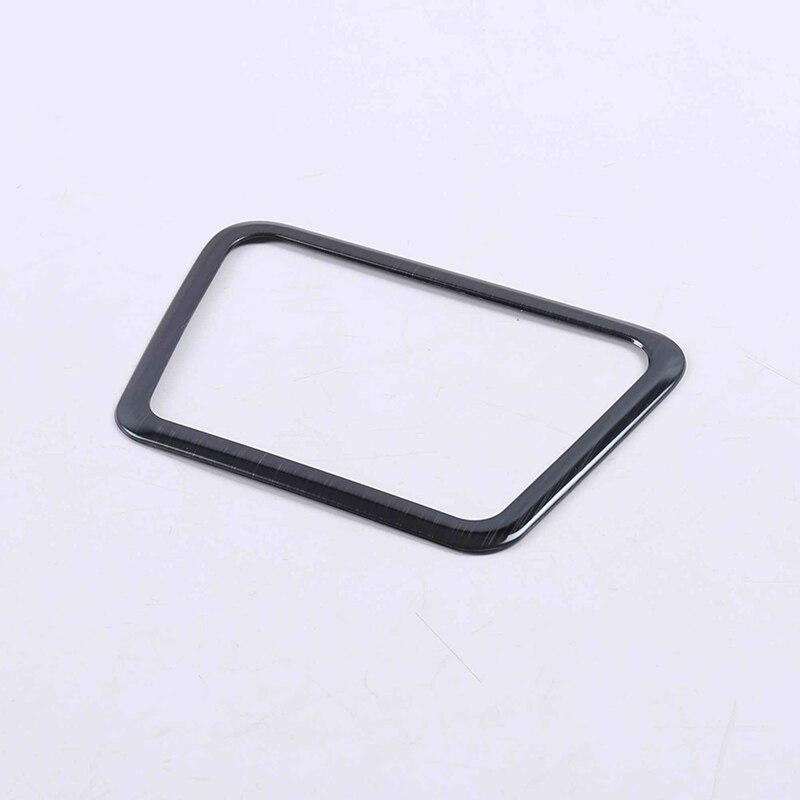 Lsrtw2017 stainless steel car trunk storage box frame trims for Mg Hs Accessories Kit Auto decoration: black