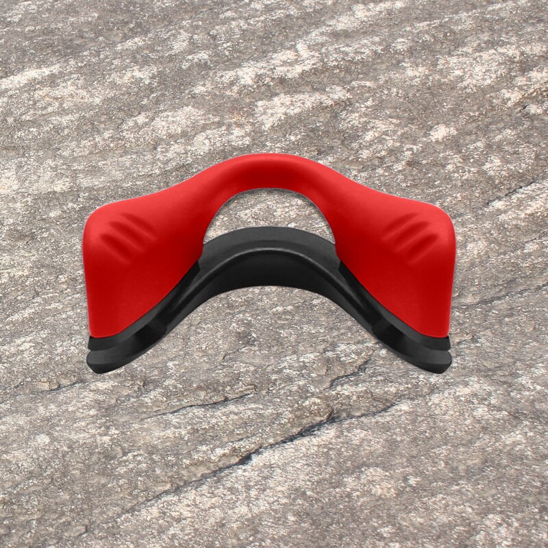 Eos siliconen rubberen vervangende neuspads voor oakley  m2 frame/xl  oo9212 oo9343 multi-opties: Rood