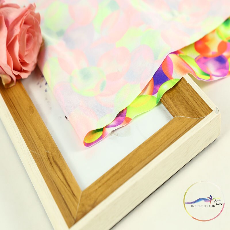 Polyester fabric print 3D Digital printed fabric stretch cloth Character Fabrics