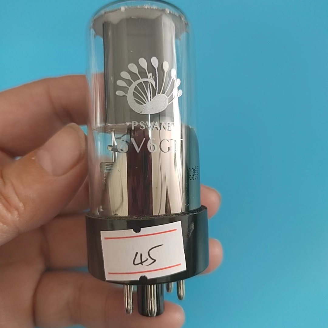 FEIYUE 6V6GT PSVANE Tube Black Base Upgrade 6V6 CV511 6P6P Suitable For DIY Tube Audio Amplifier Upgrade Genuine