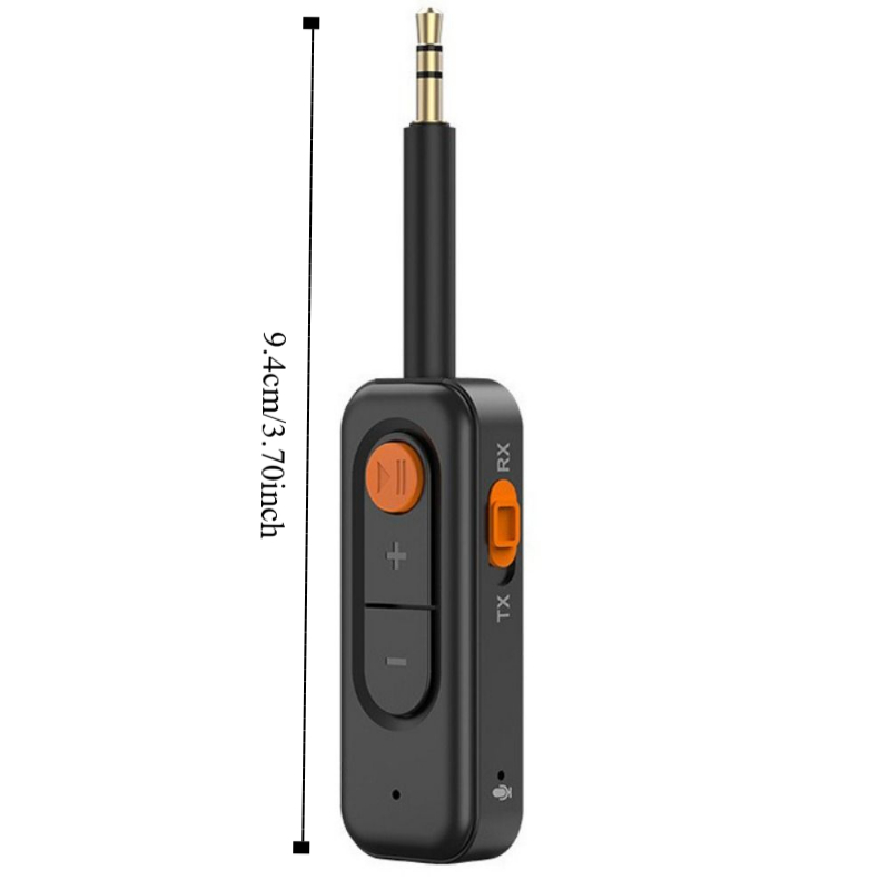2 In 1 5.4 Audio Receiver 3.5mm AUX Mini Bluetooth Wireless Adapter Jack I-WAVE Audio Transmitter Receiver Home-theater System