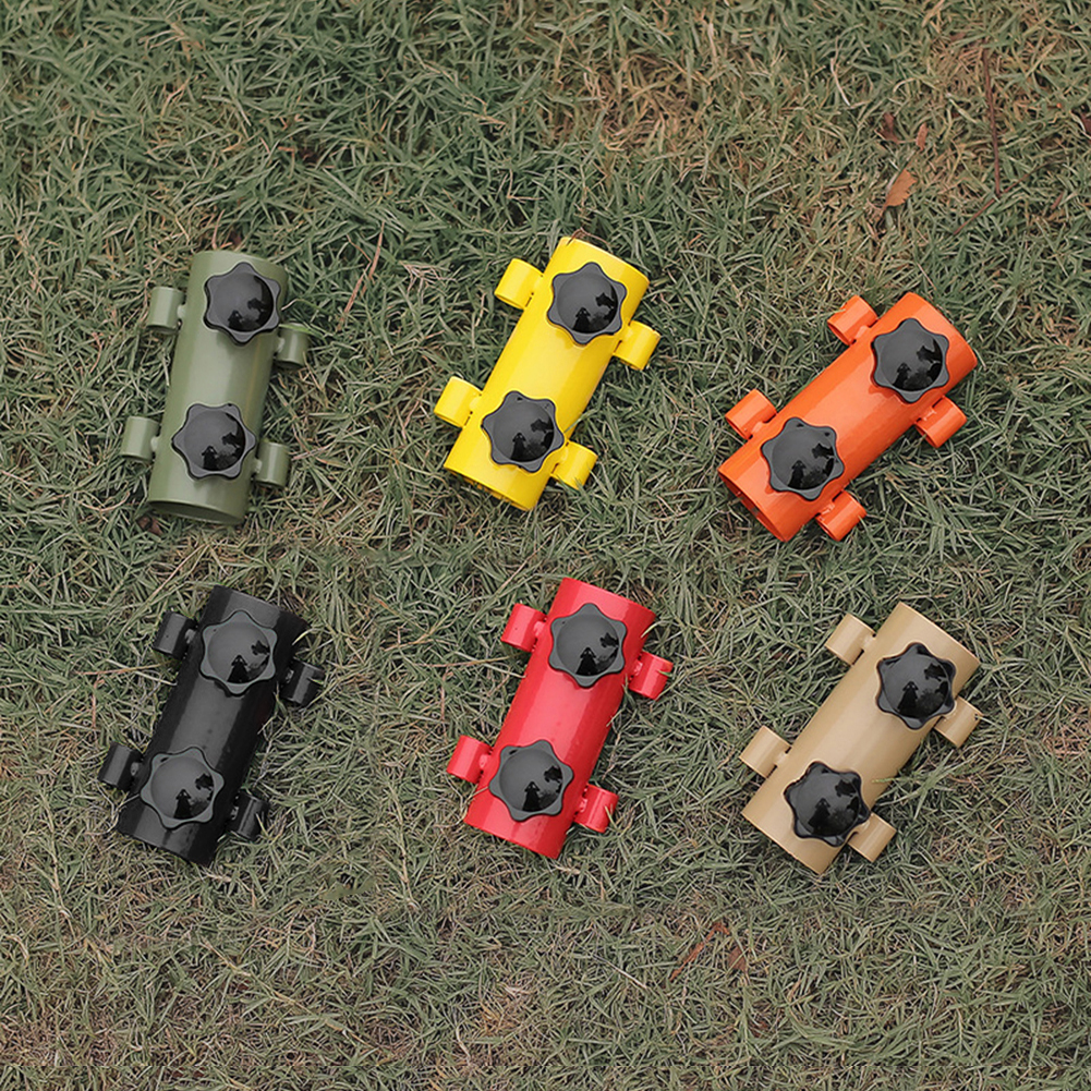 Teltholder justerbar camping markise stangholder rustfri paraplystang fast stativ til vandreture fiskeri telttilbehør