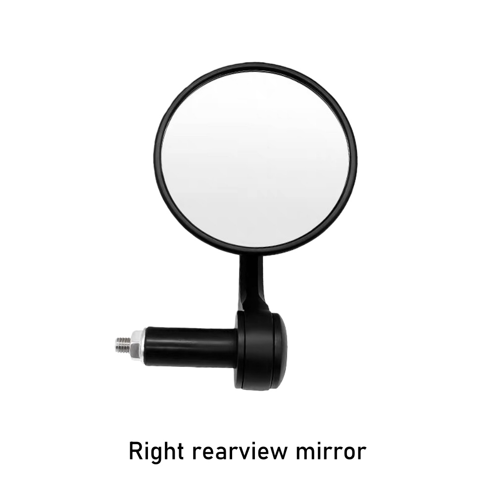 Original Benda motorcycle Napoleon 500/250 rearview mirror, handlebar mirror, and grip mirror parts.: Clear