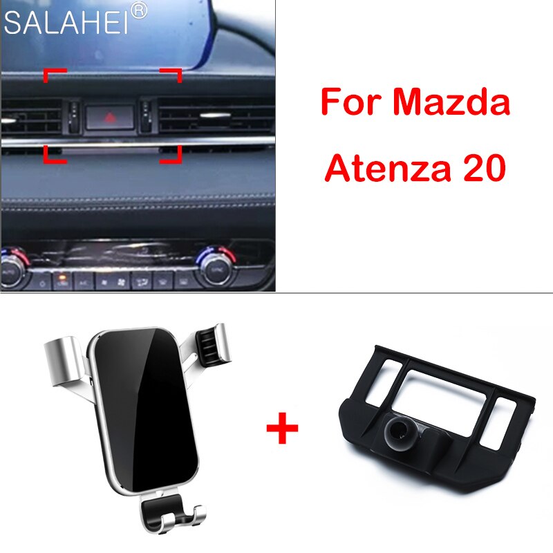 Auto Mobiele Telefoon Houder Voor Mazda 6 Atenza Dashboard Ontluchter Smartphone Beugel Cellphone Stand Clip Accessoires