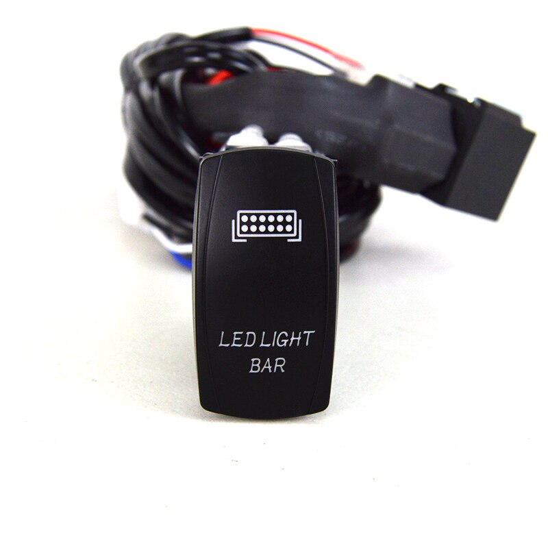 Universele Kabelboom Kit Draden Kabel Loom 3M/10ft 12V 40A Voor Led Verlichting Bar Boot atv Truck