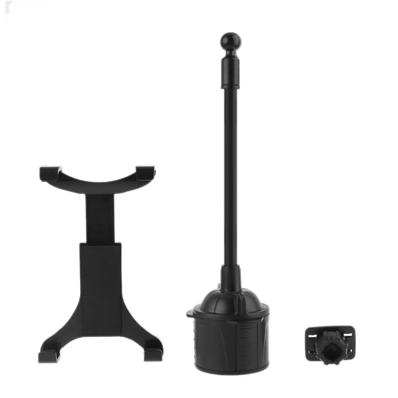 Gooseneck Car Cup Holder Mount Adjustable Flexible Neck Cradle for 7-12\" Tablet 95AD: 28.5cm