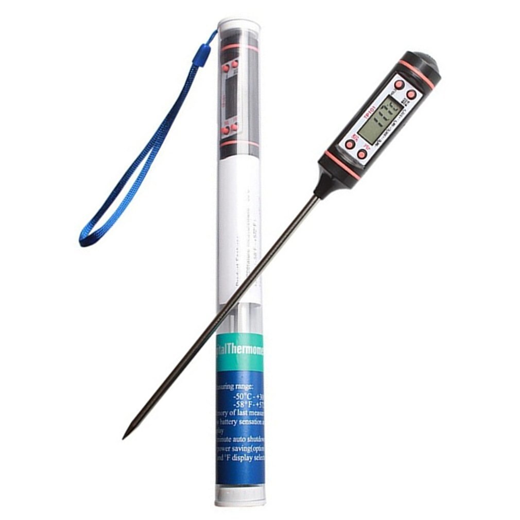 Food Food Pen Thermometer Probe Electronic Digital Liquid Barbecue Baking Oil Temperature Meter Tp101