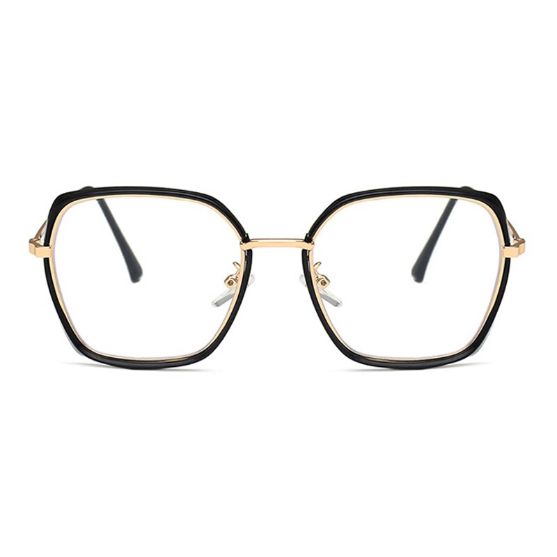 ALOZ MICC-gafas transparentes para mujer, lentes con montura de Metal, óptica, cuadrada, Q755