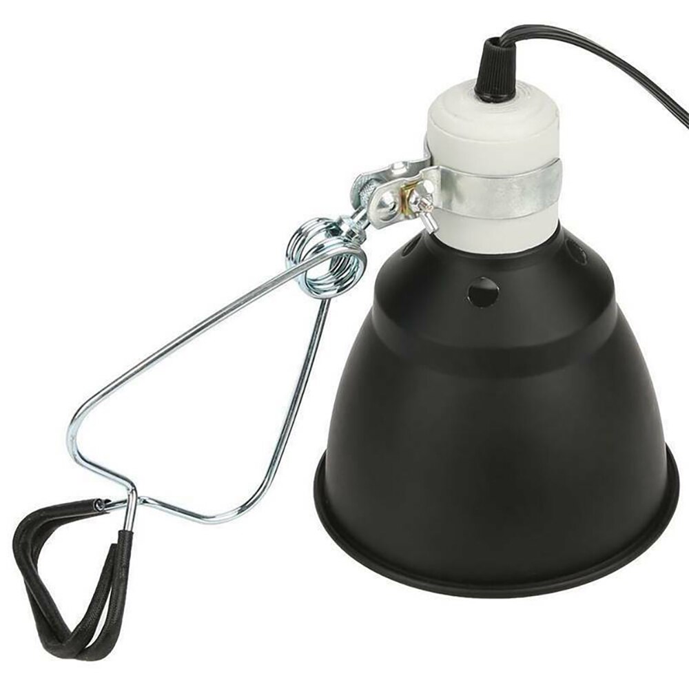 300w e27 reptiler keramisk uvb värmeljuslampa kupolhållare sköldpadda brooder basking uk/eu plugglampa lampskärm