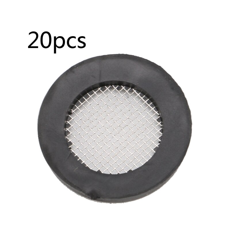 20 st tätning o-ring slangpackning platt gummi bricka filter nät för kran genomföring