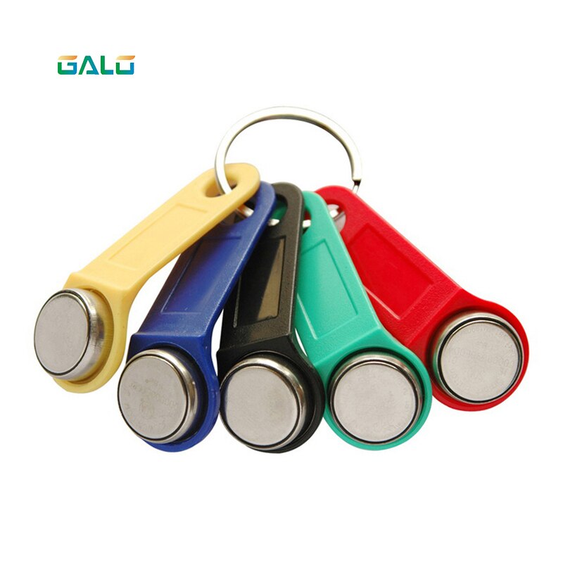 10pcs/lot TM1990A-F5 Magnetic iButton Keys is compatible with DS1990A-F5 ibutton TM key card Dallas TM1990A Magnetic Keys