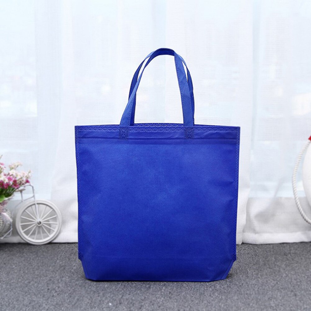 Shopping Bag 32*38/36*45Cm Reusable Shopping Bag Women Shoulder No Zipper Rose Coffee Tote Non-Woven Environmental