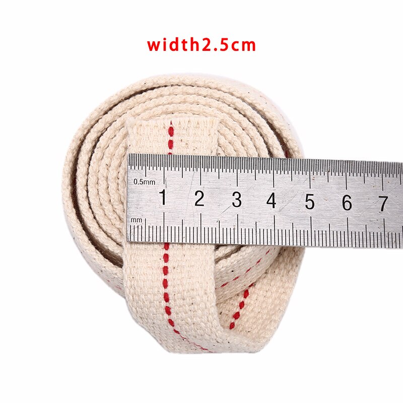 1M Sterke Platte Katoenen Lont Core Voor Kerosine Brander Kachel Verlichting Olie Lantaarn Olielamp Lont Roll Maken Diy accessoire: D