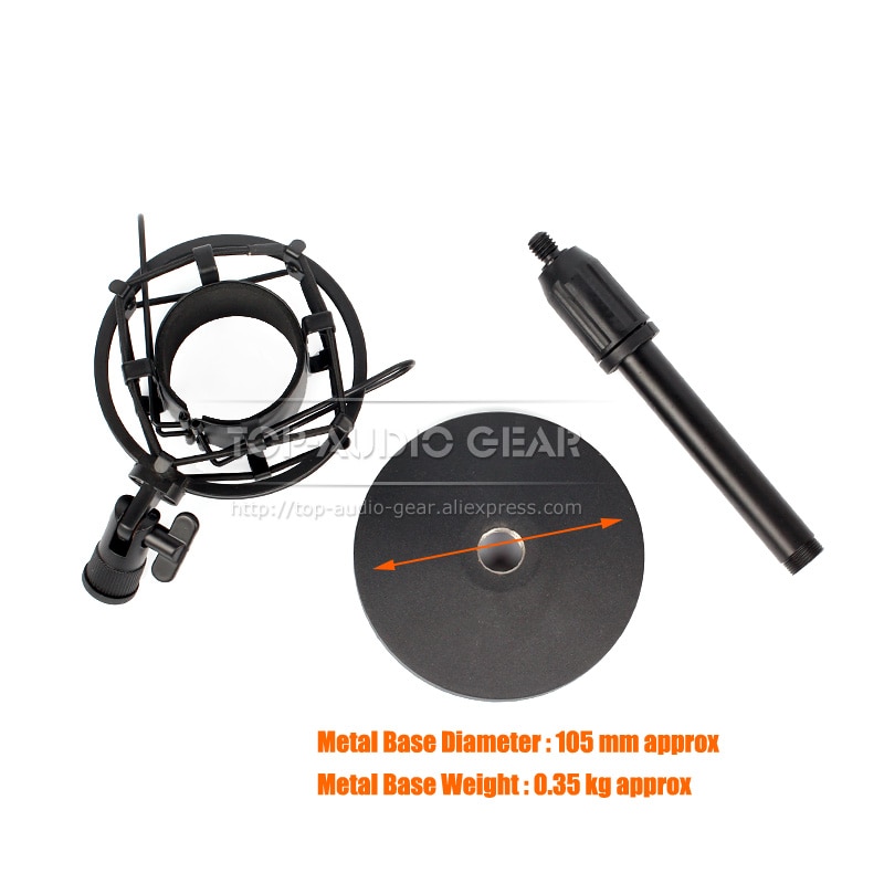 Pince antichoc de support de support de bâti de choc de Microphone d'araignée de bureau pour SHURE KSM42 PG42 PG 27 42 PG27 PGA27 SM27 SM 27 support de micro