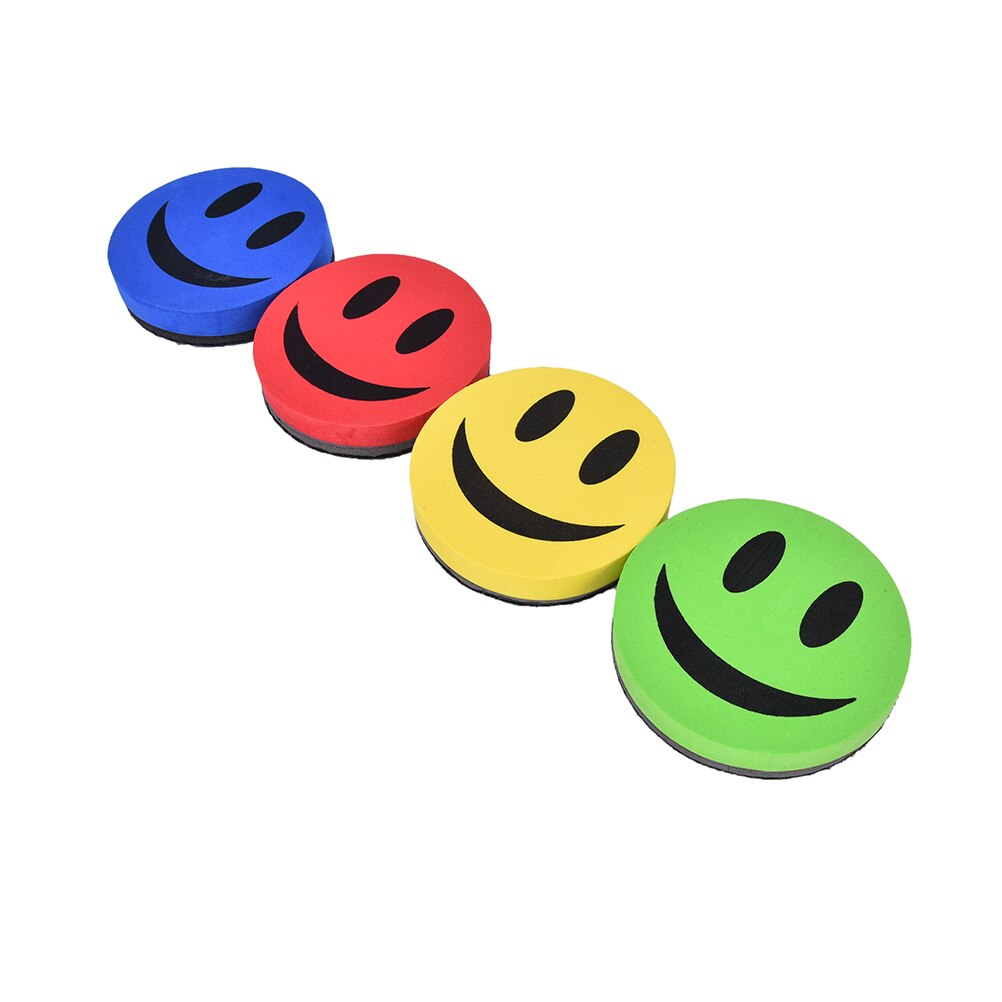 1 pc magnetische whiteboard radiergummi für whiteboard schule und büro lächeln gesicht Gummi Whiteboard Trocken Marker Radiergummi
