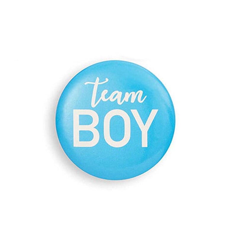 Könsavslöjande knappnål -24 delar pin up badge tillbehör för tjejer eller lagpojkar, baby shower tillbehör, festfavoriter