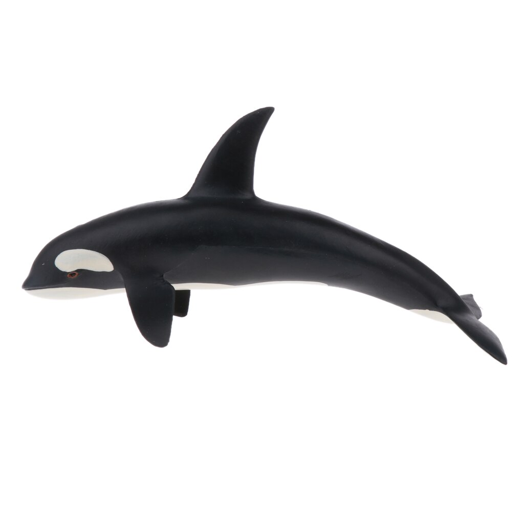 Realistic Orca Whale Figurines, Plastic Animal Figures, Easter Eggs Cake Toppers Christmas Birthday