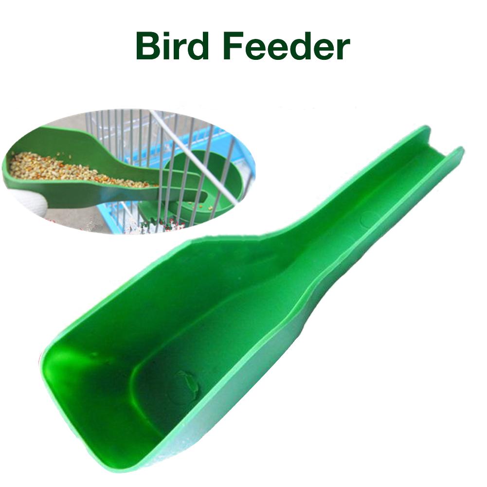 1-5pcs Bird Feeder Spoon Bird Cage Waterer Adding Spoon Manual Feeding Quail Waterer Parrot Feeder Poultry Bird Feeder: 2pcs