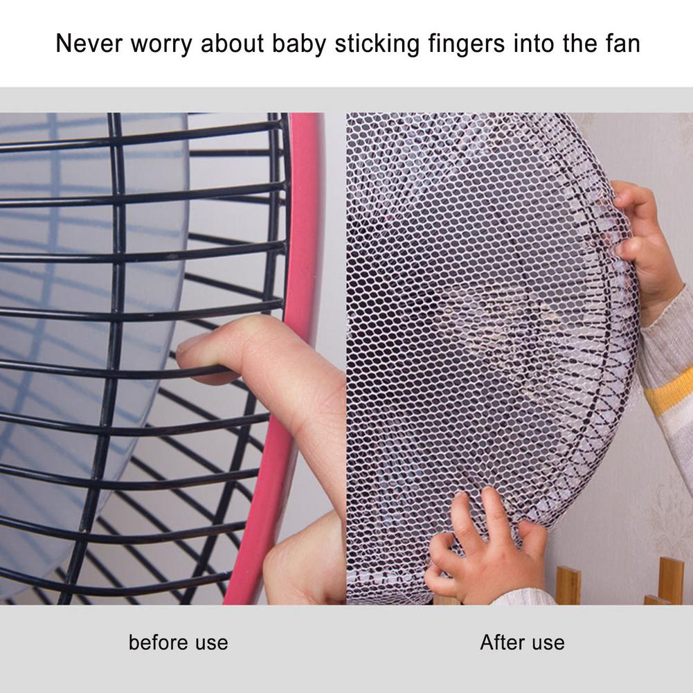 Electric Fan Cover Fan Safety Dust Cover Mesh Fan Covers for Baby Kids Finger Protector Kids Finger Guards Safety Mesh Nets