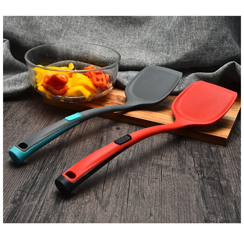 Universal Heat Resistant Silicone Spatula Integrated Spatula Kitchen Utensil Silicone Cooking Chinese Dense Spatula Kitchen Tool