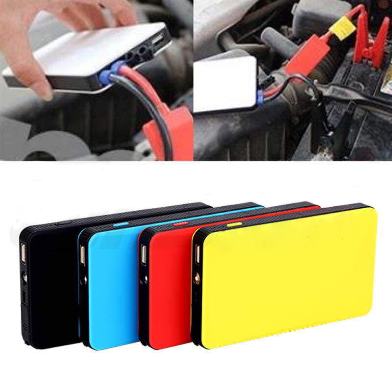 Auto Jump Starter Batterij Power Bank 12V 8000Mah Mini Portable Power Bank Auto Jump Starter Auto Emergency Booster batterij Oplader